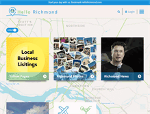 Tablet Screenshot of hellorichmond.com